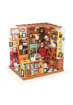 Puzzle 3D Minicasuta de papusi Biroul lui Sam, RoLife, DG102