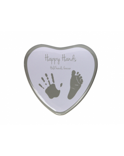 Happy Hands - Cutie in forma de inimioara pentru mulaj manuta sau piciorus